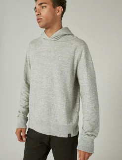 Lucky Brand duofold hoodie heather grey*MEN Shirts & Tops