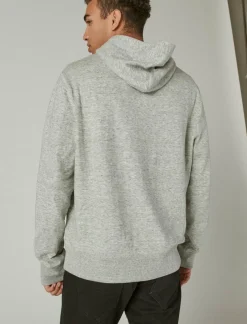 Lucky Brand duofold hoodie heather grey*MEN Shirts & Tops