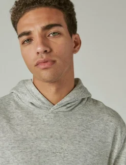 Lucky Brand duofold hoodie heather grey*MEN Shirts & Tops