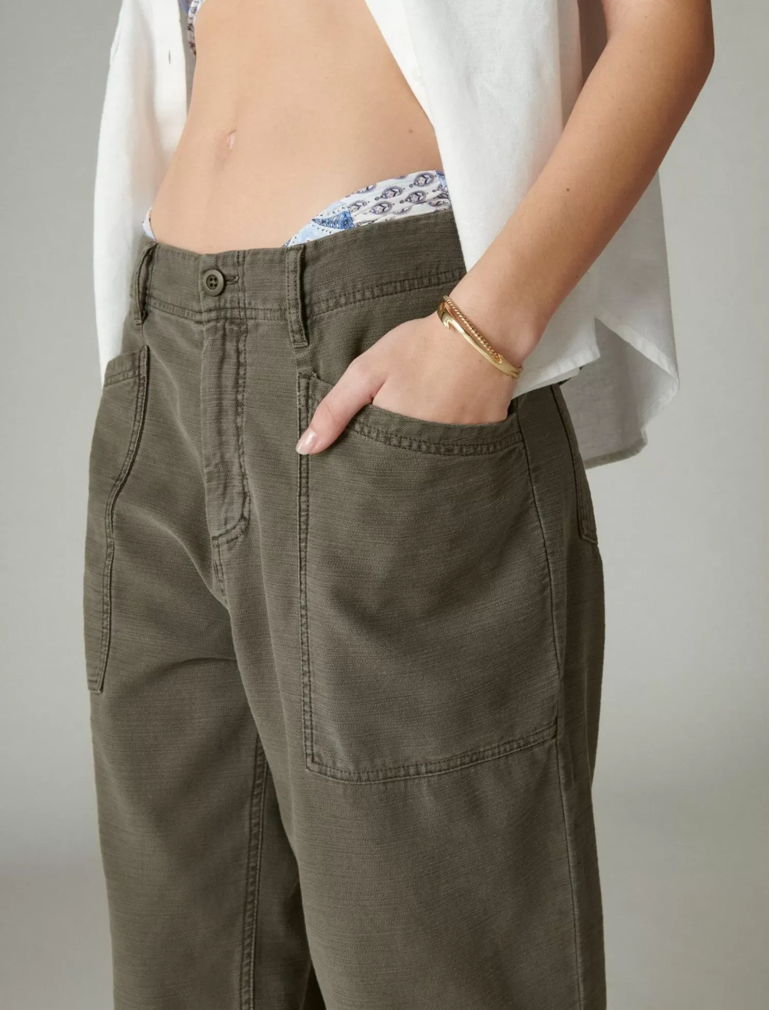 Lucky Brand easy pocket utility pant raven*WOMEN Pants