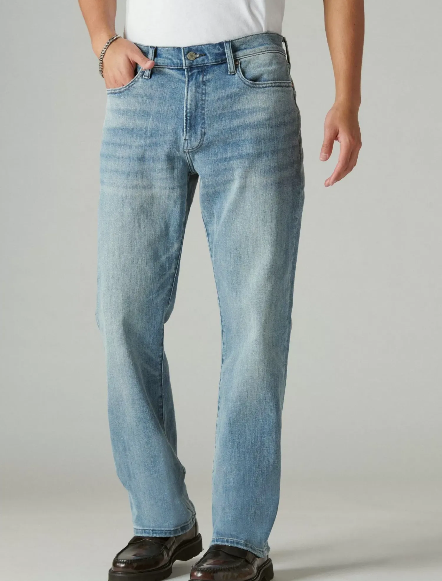 Lucky Brand easy rider boot premium coolmax stretch jean polaris*MEN|JEANS Jeans|Bootcut