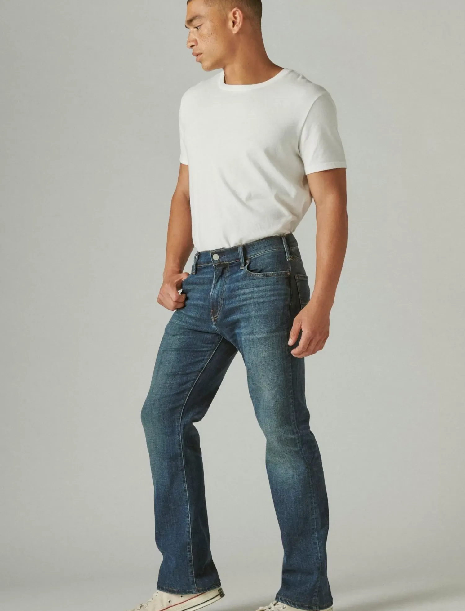 Lucky Brand easy rider bootcut coolmax stretch jean brigden*MEN|JEANS Jeans|Bootcut