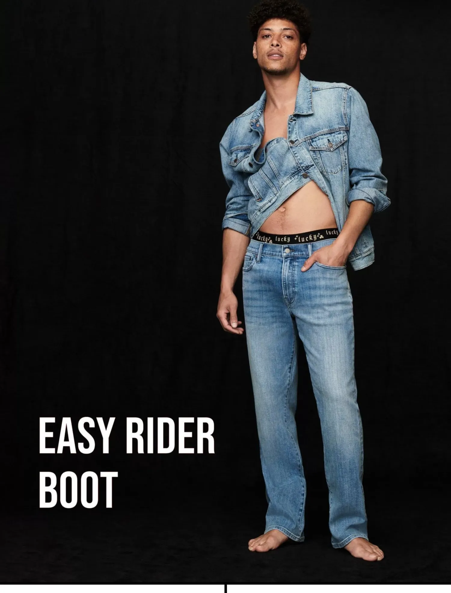 Lucky Brand easy rider bootcut coolmax stretch jean brigden*MEN|JEANS Jeans|Bootcut
