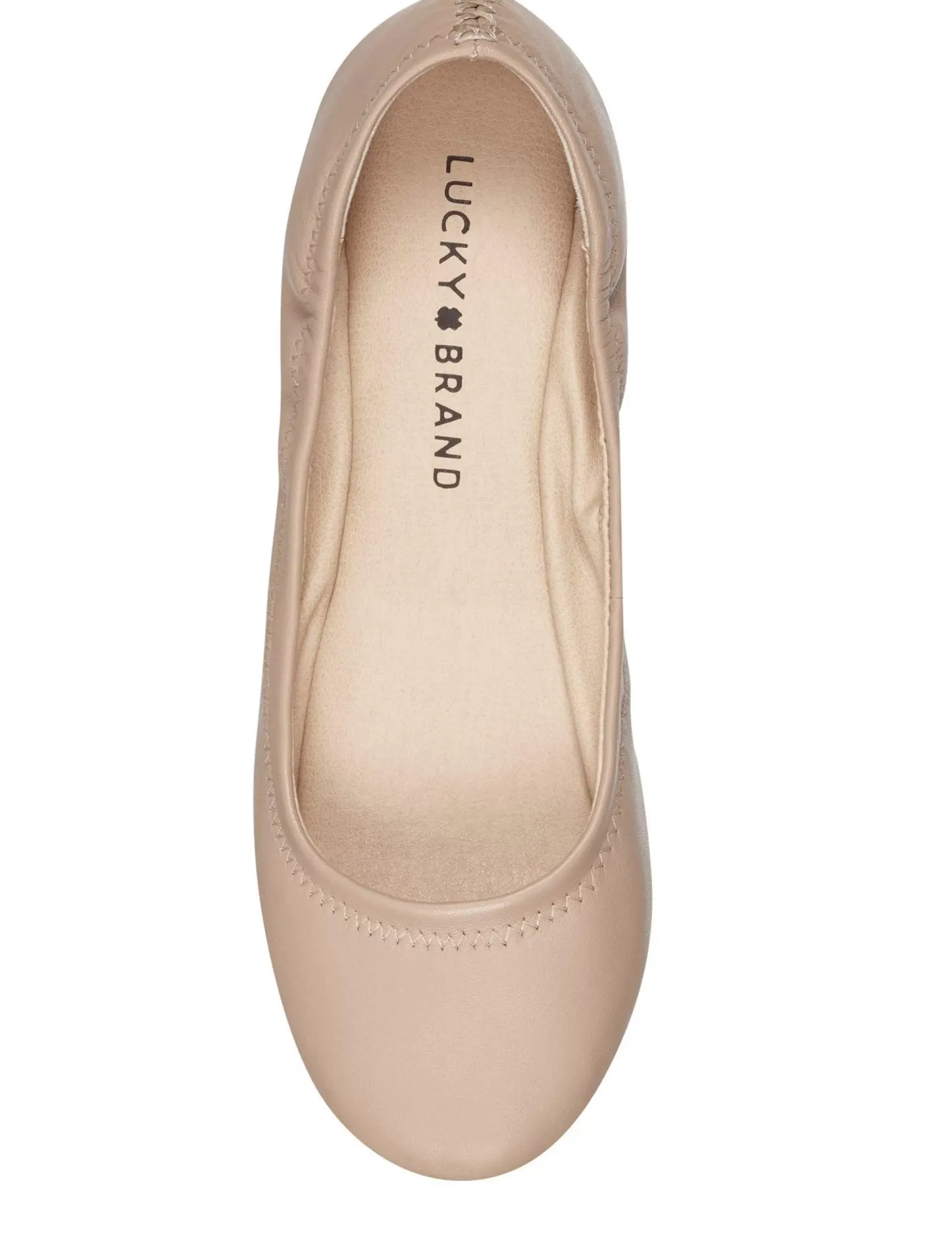 Lucky Brand emmie ballet leather flats overflow beige*WOMEN Shoes
