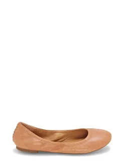 Lucky Brand emmie ballet leather flats medium brown*WOMEN Shoes
