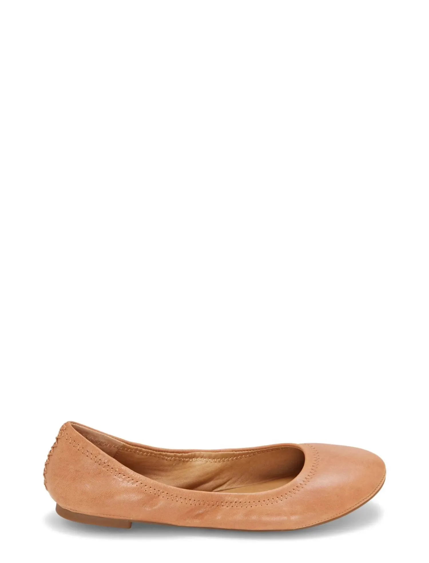 Lucky Brand emmie ballet leather flats medium brown*WOMEN Shoes