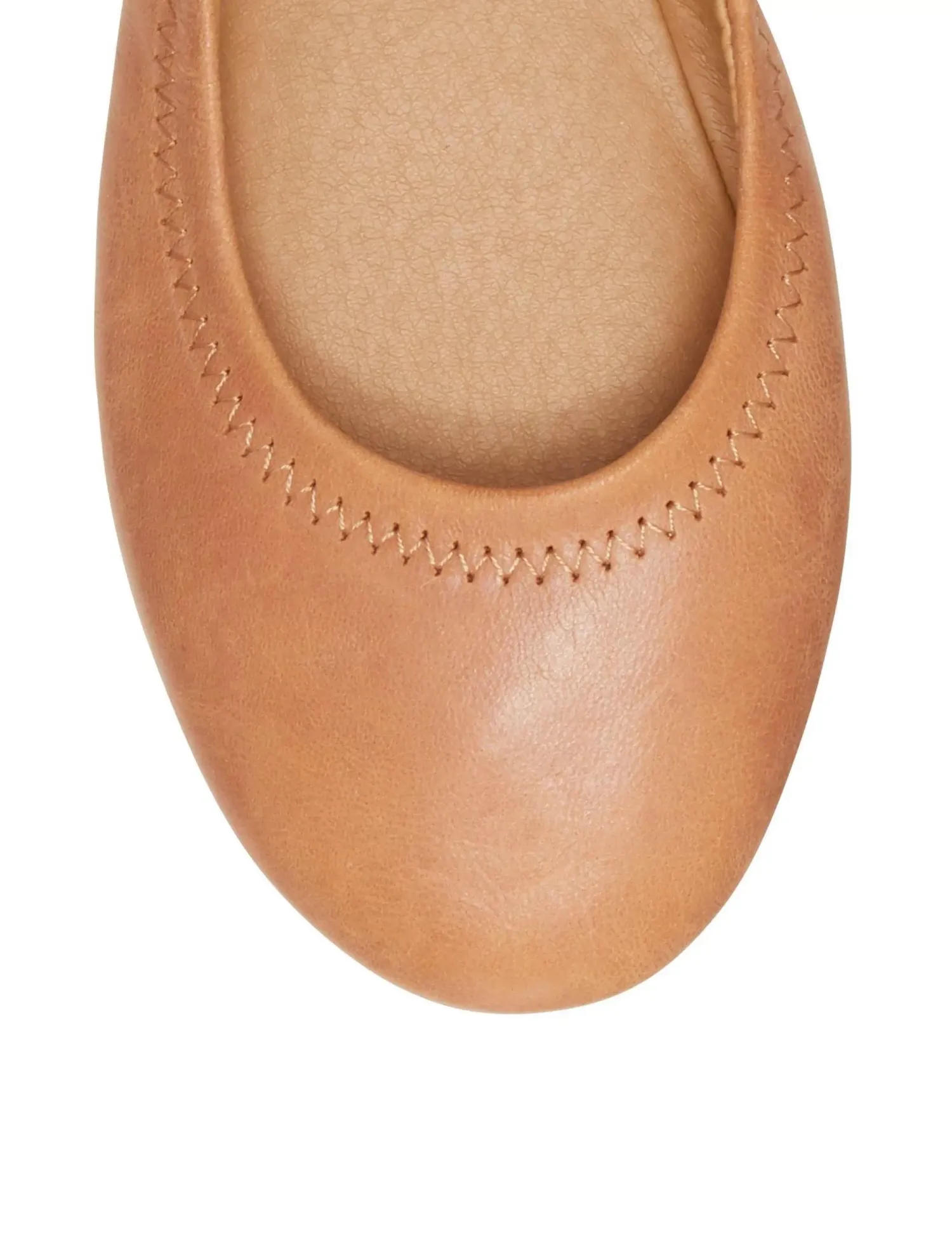 Lucky Brand emmie ballet leather flats medium brown*WOMEN Shoes