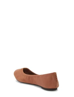 Lucky Brand emmie ballet leather flats bourbon*WOMEN Shoes