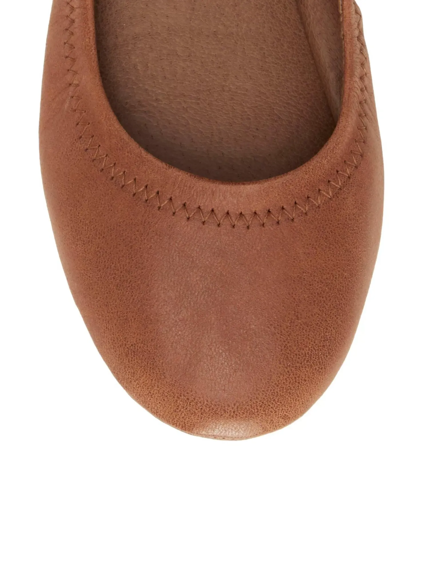 Lucky Brand emmie ballet leather flats bourbon*WOMEN Shoes