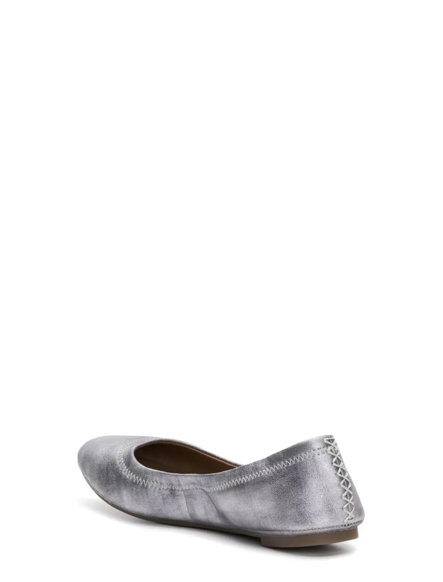 Lucky Brand emmie ballet leather flats open grey*WOMEN Shoes