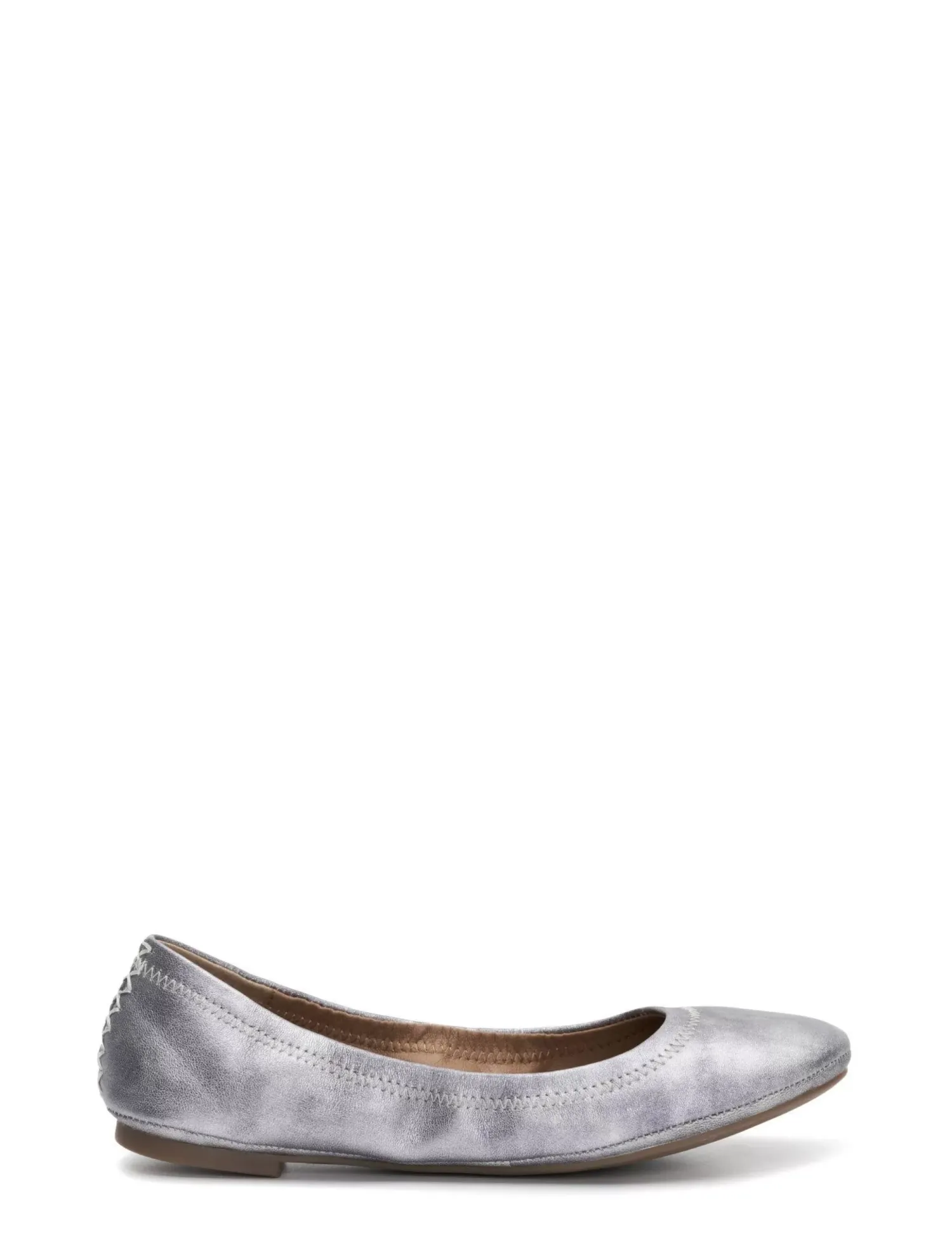 Lucky Brand emmie ballet leather flats open grey*WOMEN Shoes