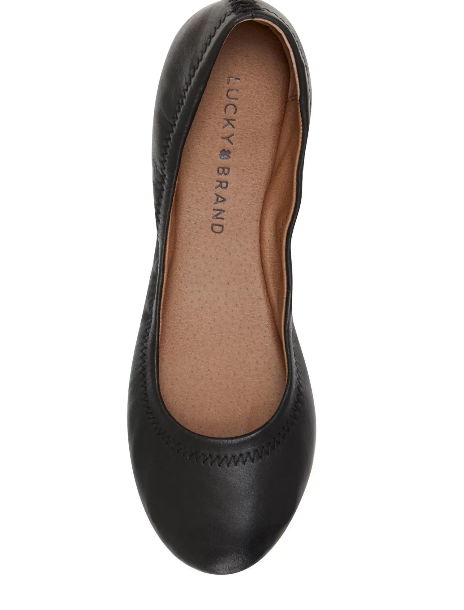 Lucky Brand emmie ballet leather flats black*WOMEN Shoes
