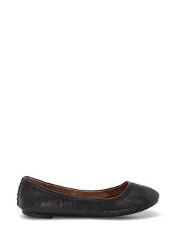 Lucky Brand emmie ballet leather flats black*WOMEN Shoes