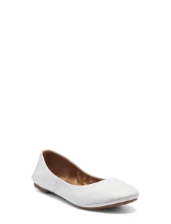 Lucky Brand emmie ballet leather flats open white/natural*WOMEN Shoes