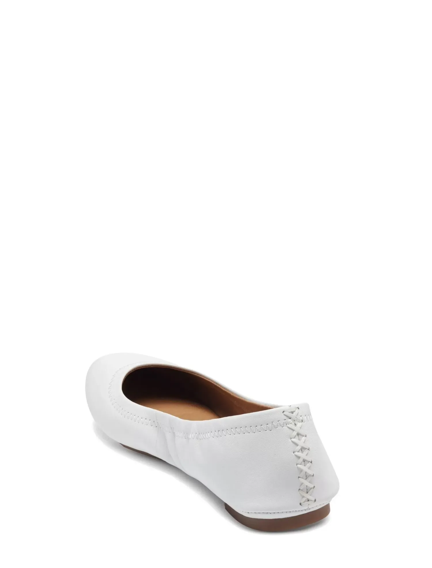 Lucky Brand emmie ballet leather flats open white/natural*WOMEN Shoes