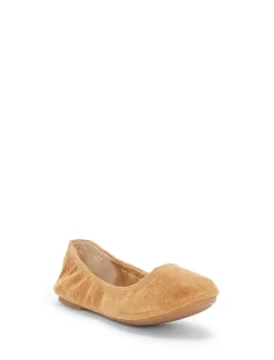Lucky Brand emmie ballet leather flats medium brown*WOMEN Shoes
