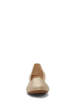 Lucky Brand emmie leather flats gold*WOMEN Shoes