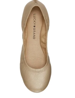 Lucky Brand emmie leather flats gold*WOMEN Shoes