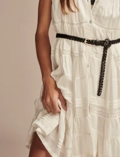 Lucky Brand everyday swing mini dress whisper white*WOMEN Dresses