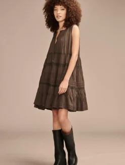 Lucky Brand everyday swing mini dress raven*WOMEN Dresses