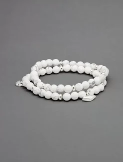 Lucky Brand evil eye beaded bracelet silver*WOMEN Jewelry