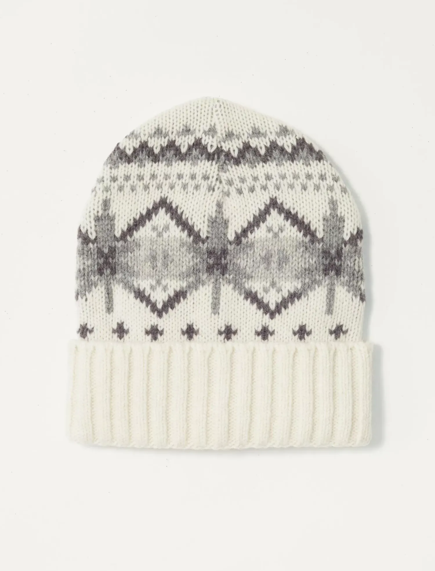 Lucky Brand fair isle beanie cloud dancer combo*WOMEN Hats