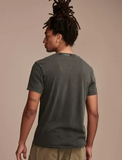 Lucky Brand fender diamond tee jet black*MEN Graphic Tees