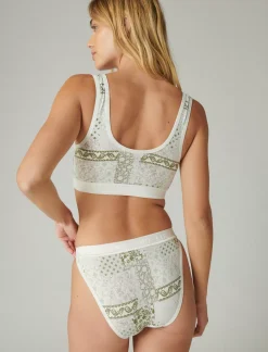 Lucky Brand floral patchwork bikini buff*WOMEN Intimates & Sleepwear