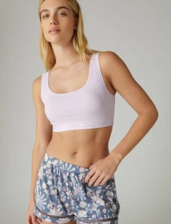 Lucky Brand floral patchwork bralette medium blue*WOMEN Intimates & Sleepwear