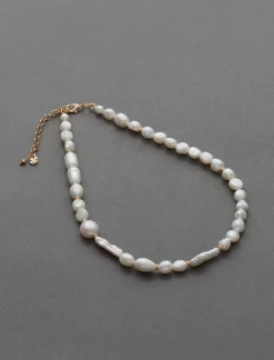Lucky Brand freshwater pearl necklace gold*WOMEN Jewelry