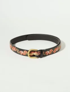 Lucky Brand garden floral embroidered multi*WOMEN Belts