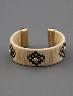 Lucky Brand geometric rafia woven bracelet gold*WOMEN Jewelry