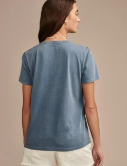 Lucky Brand grateful dead galaxy classic crew aegean blue*WOMEN Graphic Tees