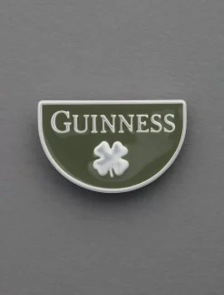Lucky Brand guinness clover pin silver*MEN|WOMEN Jewelry