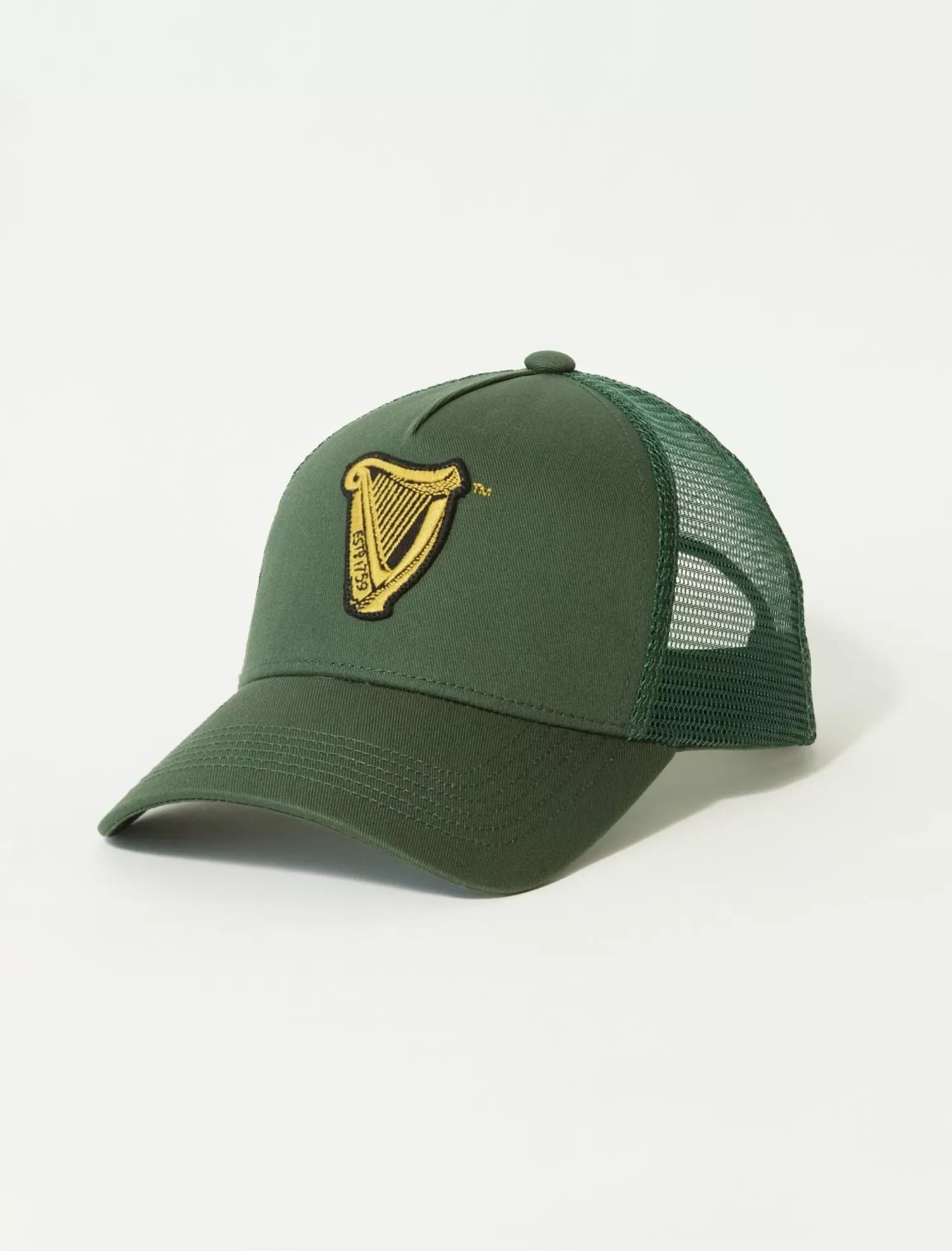 Lucky Brand guinness harp trucker hat dusty olive*MEN Hats