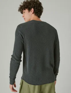 Lucky Brand guinness logo thermal jet black*MEN Shirts & Tops