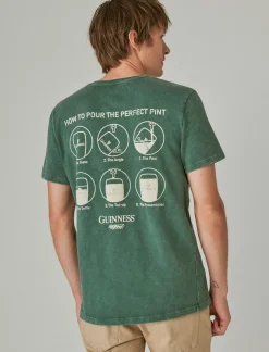 Lucky Brand guinness tee trekking green*MEN Graphic Tees