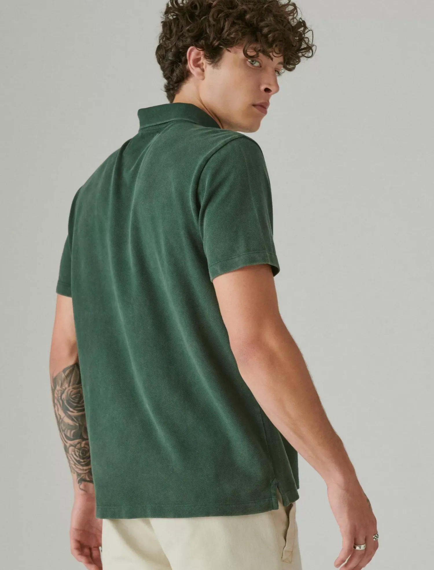 Lucky Brand guinness polo pine grove*MEN Shirts & Tops