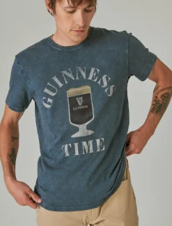 Lucky Brand guinness time tee midnight navy*MEN Graphic Tees