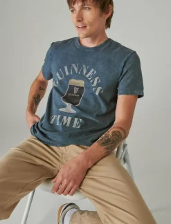 Lucky Brand guinness time tee midnight navy*MEN Graphic Tees