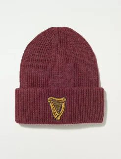 Lucky Brand harp guinness nep beanie cordovan*MEN Hats