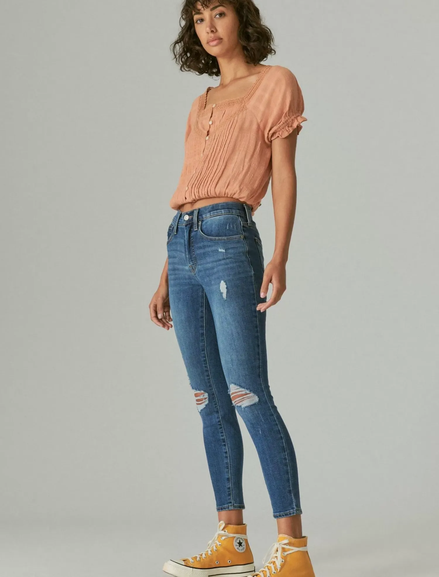 Lucky Brand high rise bridgette skinny finchley road*WOMEN|JEANS Jeans|Skinny
