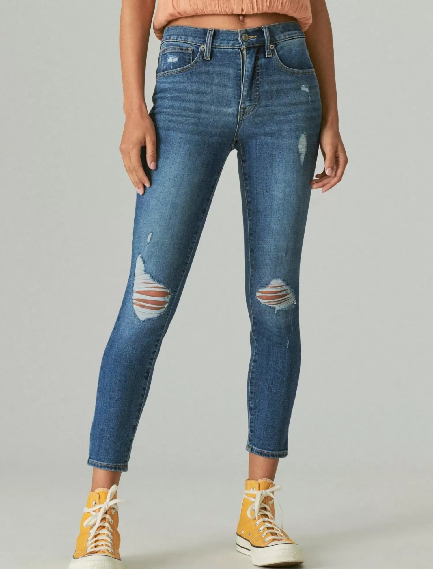 Lucky Brand high rise bridgette skinny finchley road*WOMEN|JEANS Jeans|Skinny