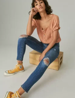Lucky Brand high rise bridgette skinny finchley road*WOMEN|JEANS Jeans|Skinny