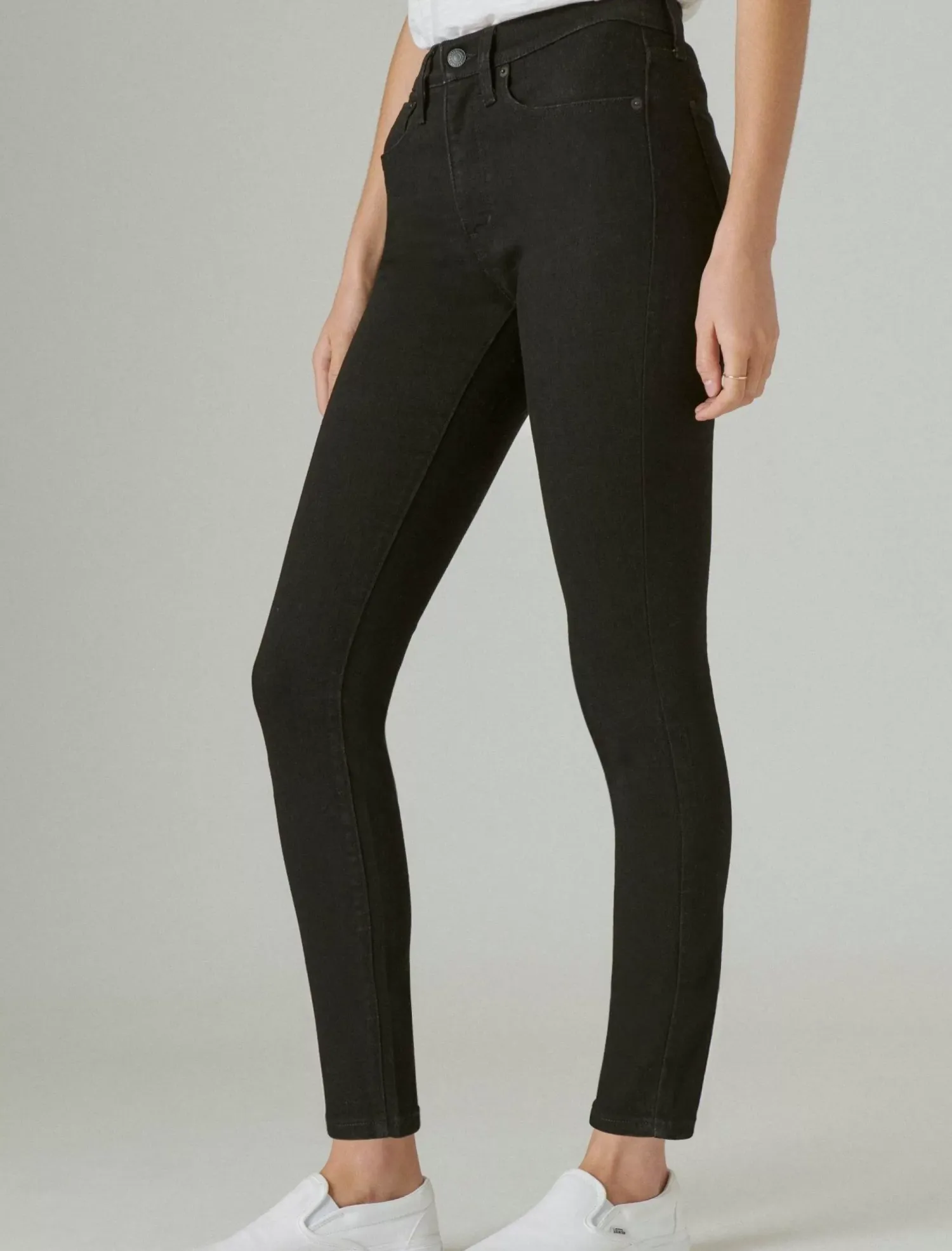 Lucky Brand high rise bridgette skinny clean black*WOMEN Jeans