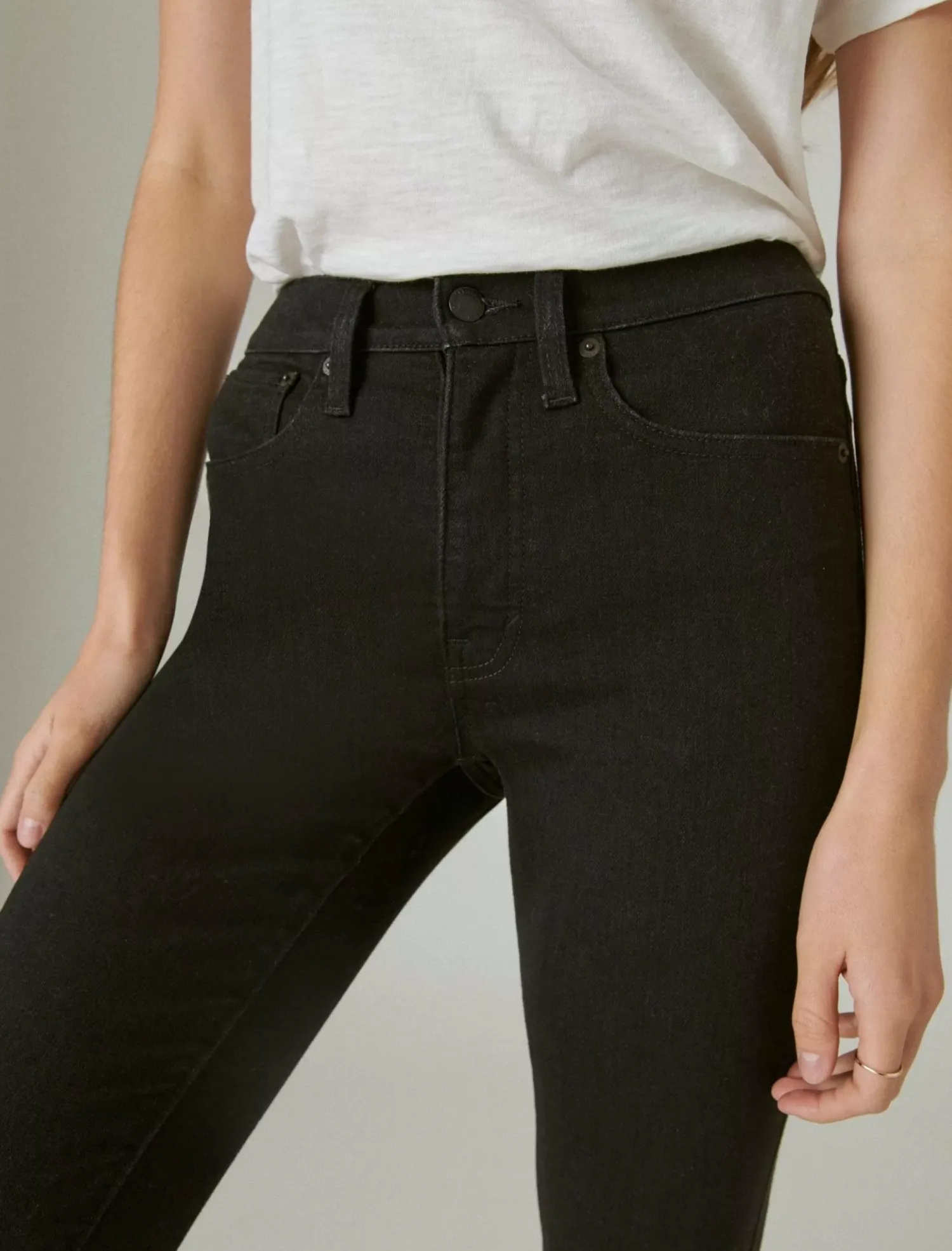 Lucky Brand high rise bridgette skinny clean black*WOMEN Jeans