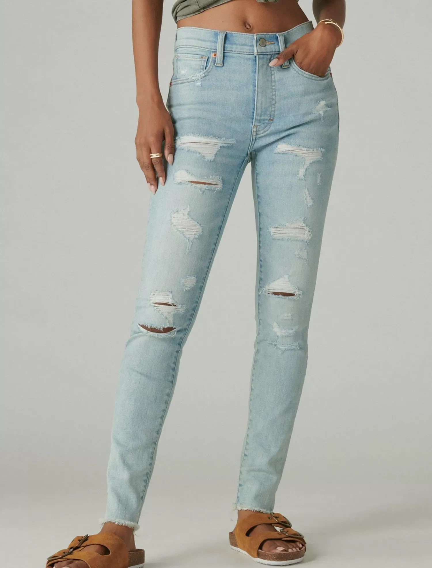 Lucky Brand high rise bridgette skinny girl crush dest*WOMEN|JEANS Jeans|Skinny