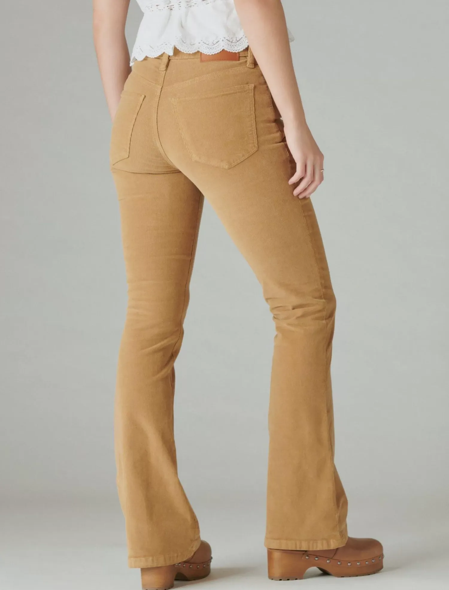 Lucky Brand high rise corduroy stevie flare cider*WOMEN|JEANS Jeans|Flare