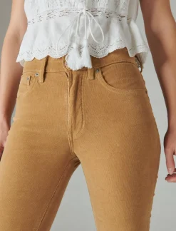 Lucky Brand high rise corduroy stevie flare cider*WOMEN|JEANS Jeans|Flare