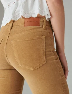 Lucky Brand high rise corduroy stevie flare cider*WOMEN|JEANS Jeans|Flare